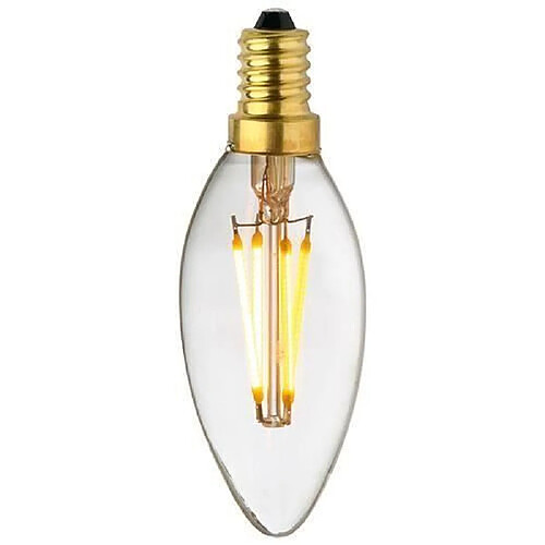 Magneticland Ampoule Lampe E14 LED Filament droits 4W classique verre clair