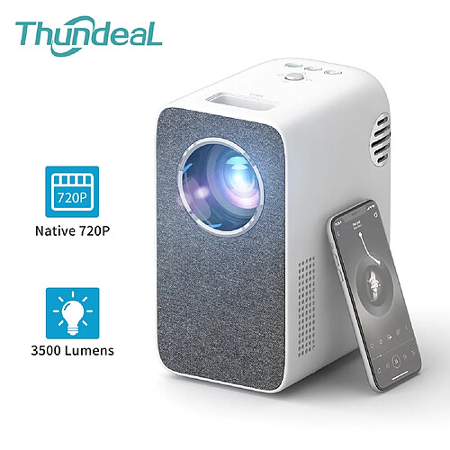 Universal 3500 Lumen HD Mini Projecteur TD855 Native 1280 x 720P Multiscreen Projecteur WiFi Accueil Cinéma 3D Smart Phone Proyector | Projecteurs LCD