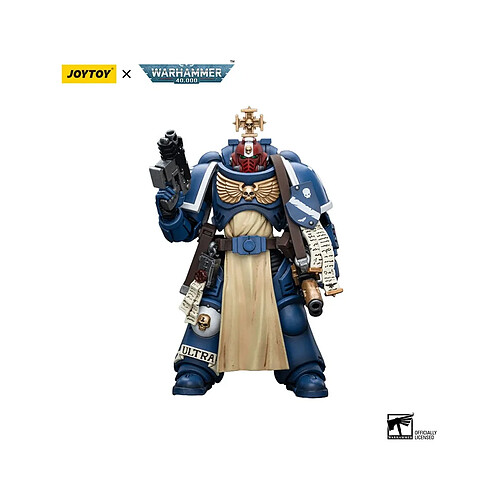 Joy Toy Warhammer 40k - Figurine 1/18 Ultramarines Sternguard Veteran Sergeant 12 cm