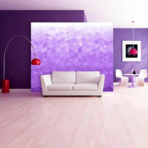 Paris Prix Papier Peint Violet Pixel 105 x 150 cm