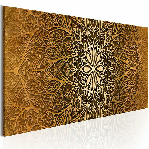 Paris Prix Tableau Imprimé Golden Finesse 45 x 135 cm