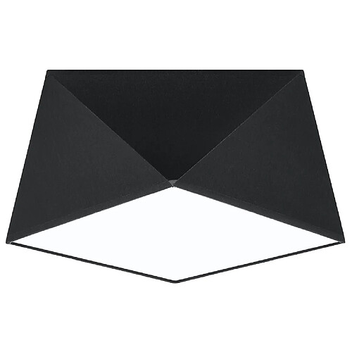 Sollux Plafonniers Plafonniers Flush Light Noir E27