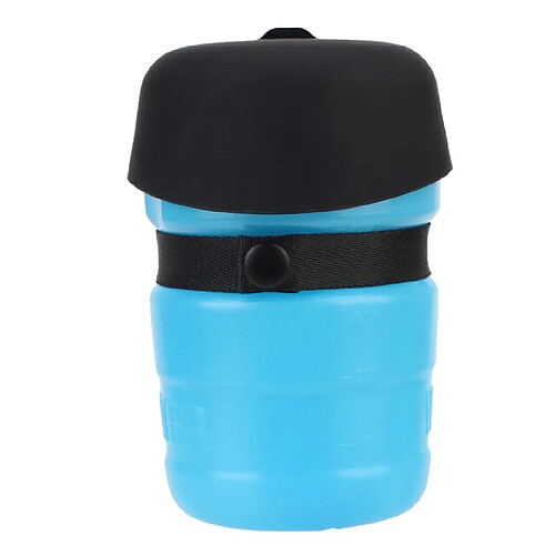 Universal Nourrisseur portable pour animaux domestiques Bouilloire Tasse Distributeur Bouteille d'eau pour chiens Bol d'alimentation pour chats pliable et extrudé