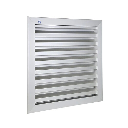 Grille de ventilation Renson 300 x 300 mm aluminium gris