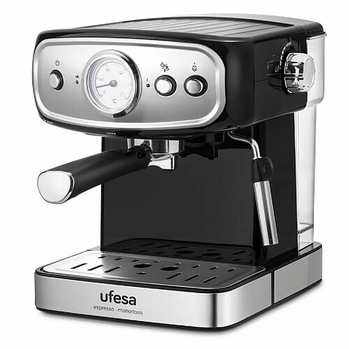 Café Express Arm UFESA Brescia Noir Acier 850 W