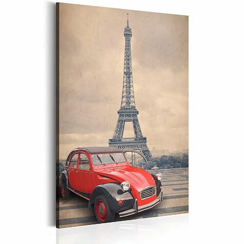 Paris Prix Tableau Imprimé Retro Paris 60 x 90 cm