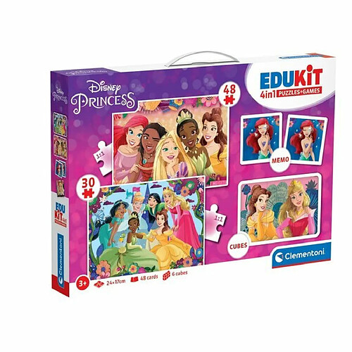 Ludendo Edukit 4 en 1 Disney Princesse