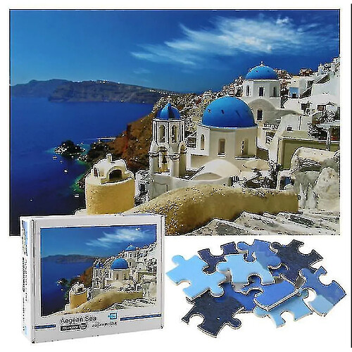 Universal 1000pcs DIY Aegean Sea Puzz