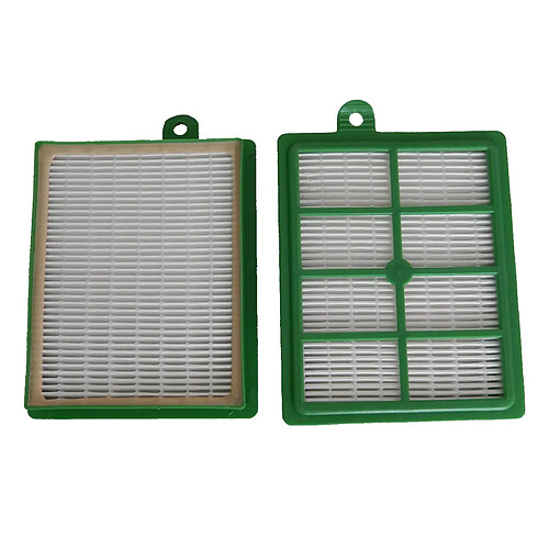 vhbw Lot filtres HEPA compatible avec Philips Performer FC9158, FC9159, FC9160, FC9161, FC9162, FC9163, FC9164, FC9165 remplace AEF 12, H12.