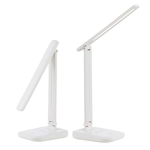 Universal Lampe de bureau à LED Protection des yeux Apprentissage Lampe de lit (blanc)