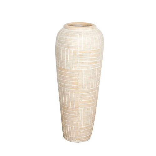 Vase de sol Alexandra House Living Terre cuite 30 x 80 x 30 cm