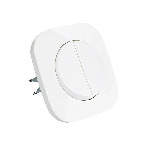 Ledkia Va-et Vient Double Classic Round Blanc