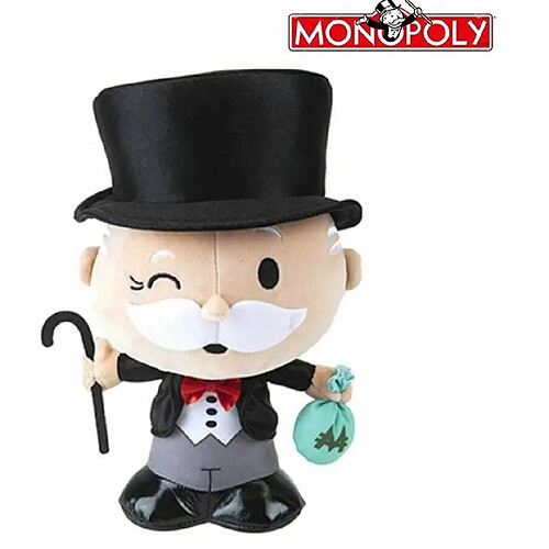 Hasbro - Peluche Mr Monopoly - 25 cm