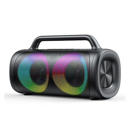 Yonis Enceinte Bluetooth 40W Avec Lumière RGB Autonomie 6H Chargement 4H