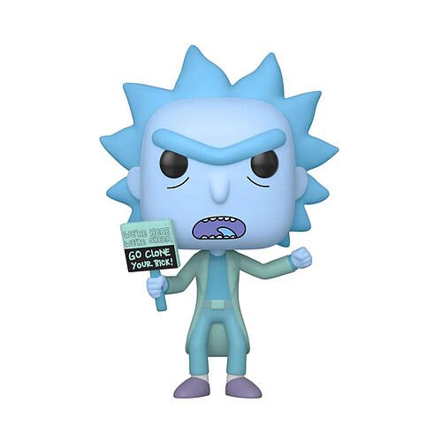 Funko Rick et Morty - Figurine POP! Hologram Rick Clone 9 cm