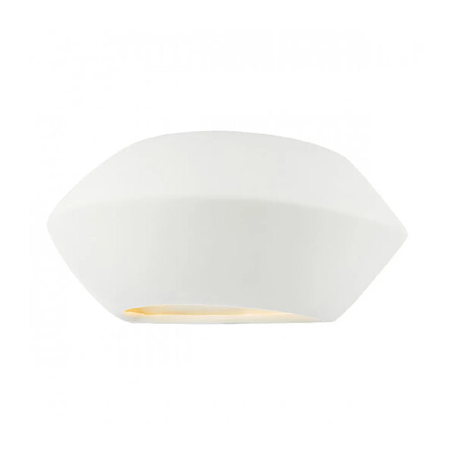 Luminaire Center Applique murale Foden Céramique blanc 1 ampoule 14cm