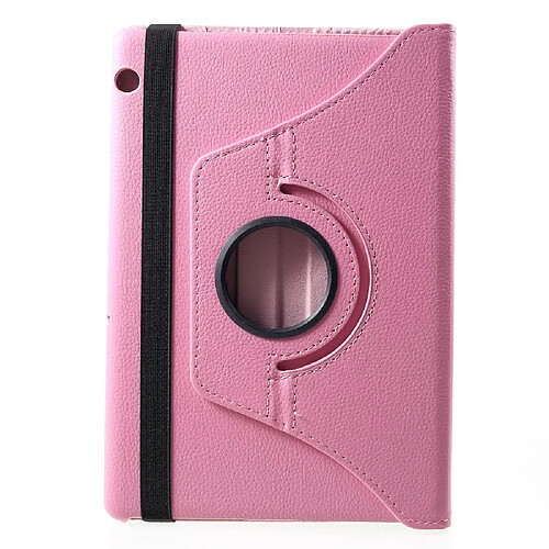 Etui en PU rose pour votre Huawei MediaPad T5 10