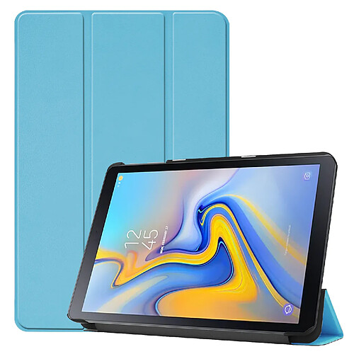 Xeptio Etui Samsung Galaxy TAB A 10,1 2019 Wifi - 4G/LTE Smartcover pliable bleu clair