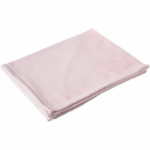 Couverture BABYCALIN - Des la naissance - Flanelle - 75 x 100 cm - Clair rose