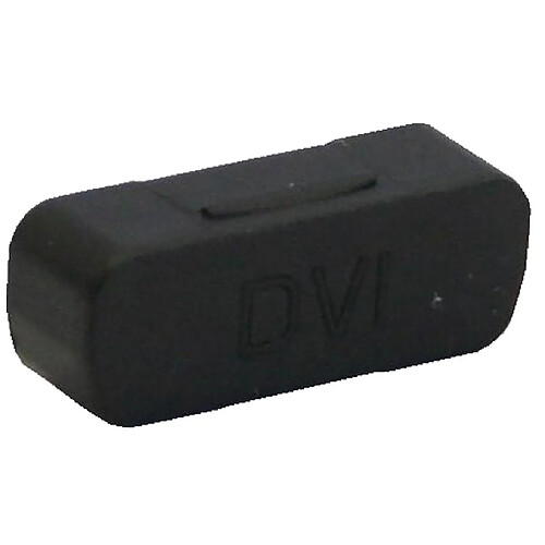 InLine® Dust Cover pour prises DVI noir 50 pcs. pack