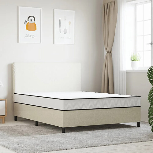 vidaXL Matelas à ressorts bonnell moyen 160x200 cm