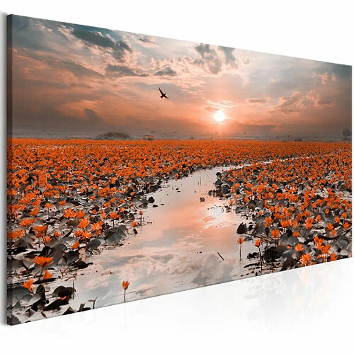 Paris Prix Tableau Imprimé Lily Pathway Narrow 45 x 135 cm