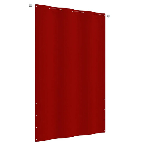 vidaXL Écran de balcon Rouge 140x240 cm Tissu Oxford