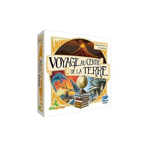 Jeu de stratégie Origames Voyage au centre de la Terre