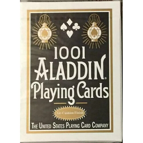 Universal Aladdin Poker Rouge/Bleu/Noir Deck Nouvelle version Magic Poker Magic Card Magic Tricks Accessoires