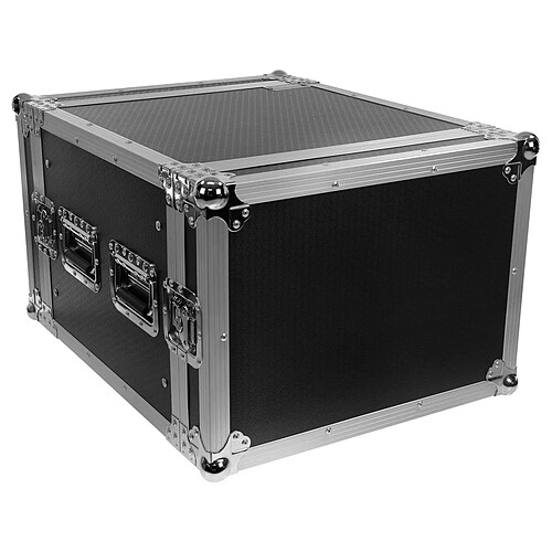 Flight case Rack 8U Plugger