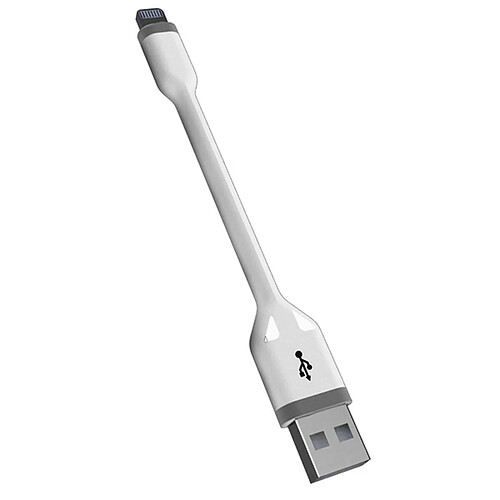 Câble USB vers Lightning KSIX 10 cm Negro