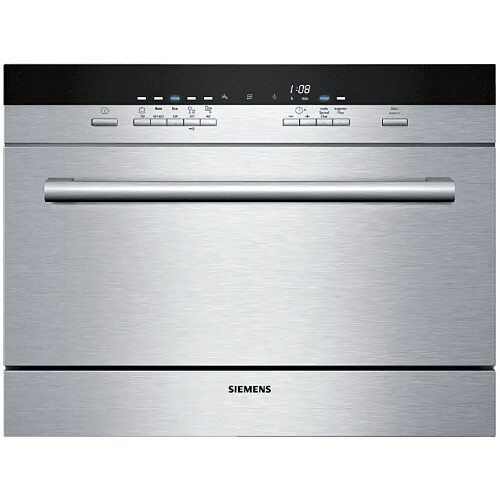 Siemens iQ500 SK75M522EU Lave-Vaisselle Semi-intégré 6 L 2400W 49dB F Commande Frontale Métallique