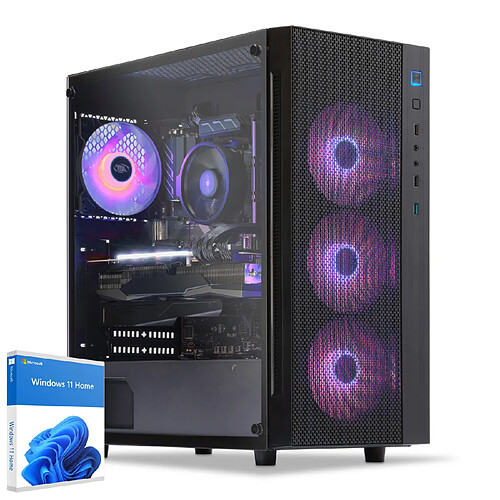 Sedatech PC Gamer • AMD Ryzen 7 5700X • RX 6700 XT • 16Go RAM • 1To SSD M.2 • Windows 11