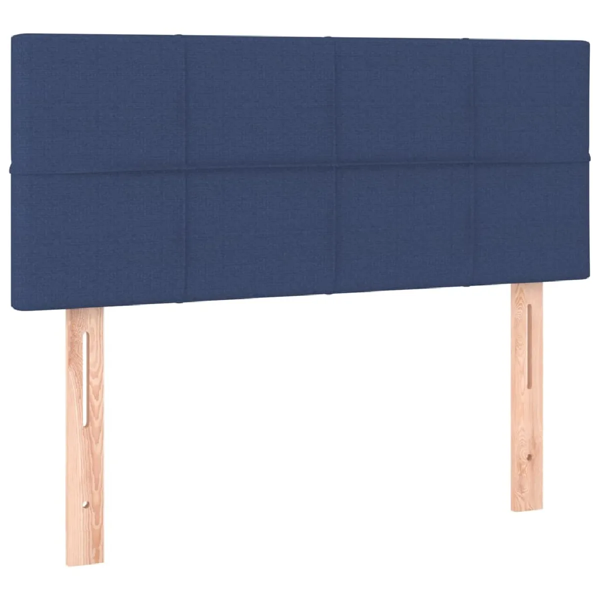 Maison Chic Tête de lit moderne pour chambre - Décoration de lit Bleu 80x5x78/88 cm Tissu -MN44180