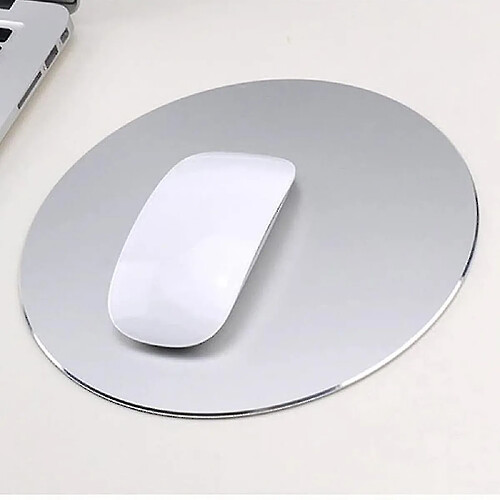 Universal Coussinet de souris Pad de souris en aluminium.Surface d'alliage en aluminium non glisser pour des jeux de caoutchouc de contrôle précis