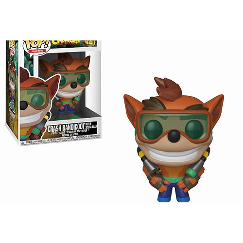 Gamesland CRASH BANDICOOT - Bobble Head POP N° 421 - Scuba Crash