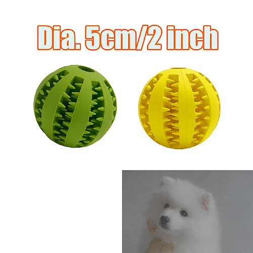 2 Pcs 5 Cm 2 Pouces Chien Dentition Jouet À Mâcher Dents