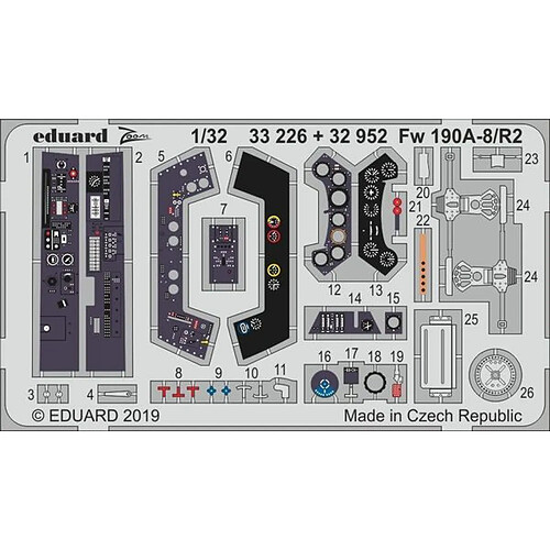 Fw 190A-8/R2 for Revell - 1:32e - Eduard Accessories