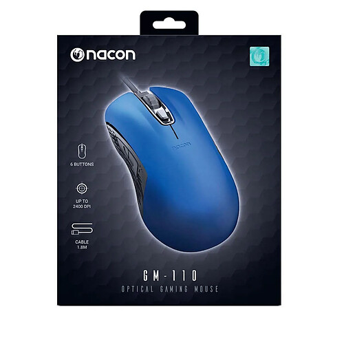 Nacon - Souris Gaming optique NACON GM-110 Bleue