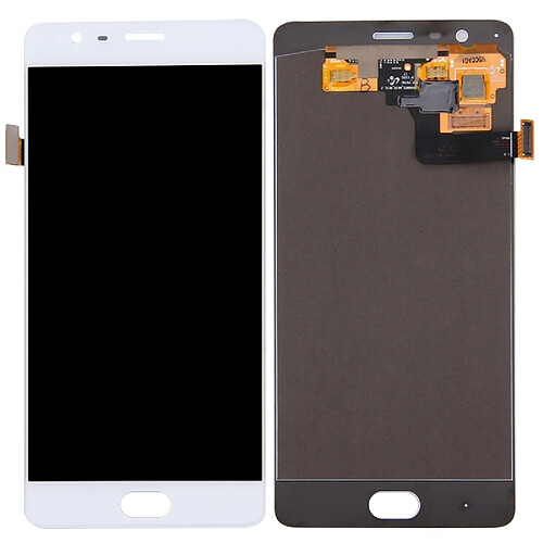 Wewoo Pour OnePlus 3 A3000 version blanc écran LCD + tactile Digitizer Assemblée pièce détachée