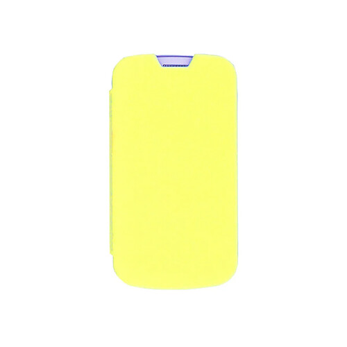 Blueway Etui coque jaune made in France pour Samsung Galaxy Trend S7560