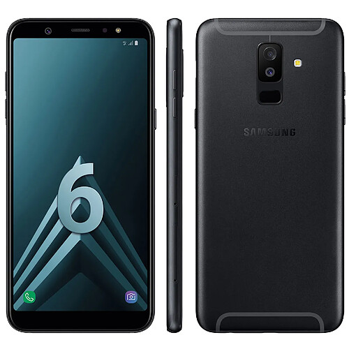 Samsung Galaxy A6+ Plus 2018 Dual 32Go noir (4Go) smartphone débloqué · Reconditionné