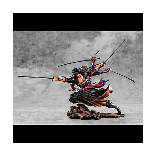 Megahouse One Piece - Statuette Excellent Model P.O.P. SA-Maximum Roronoa Zoro Ver. Demon Spirit Kyuutouryuu Asura 17 cm