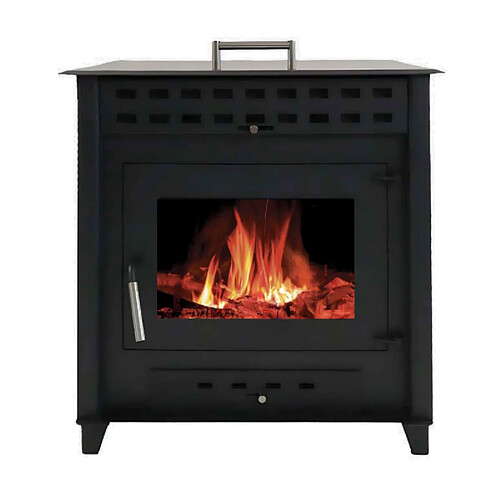 Interstoves POÊLE À BOIS NOA 9 | BÛCHES 50CM - Noir