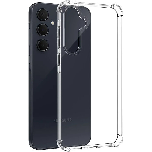 Custodia Clear Cover Samsung GP-FPA556AEBTW by Mobeen per Galaxy A55 A556 Trasparente