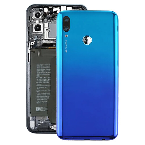 Wewoo Coque Arrière de Batterie pour Huawei Enjoy 9s / P Smart 2019 Bleu Aurora