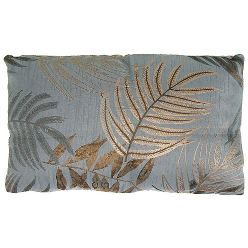 Coussin Alexandra House Living Bleu Doré Textile 50 x 30 cm