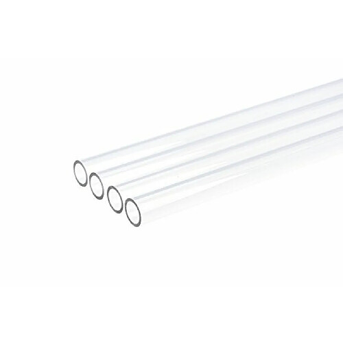 Alphacool Lot de 4 Tubes pour Watercooling HardTube 13/16mm 60cm (Transparent)