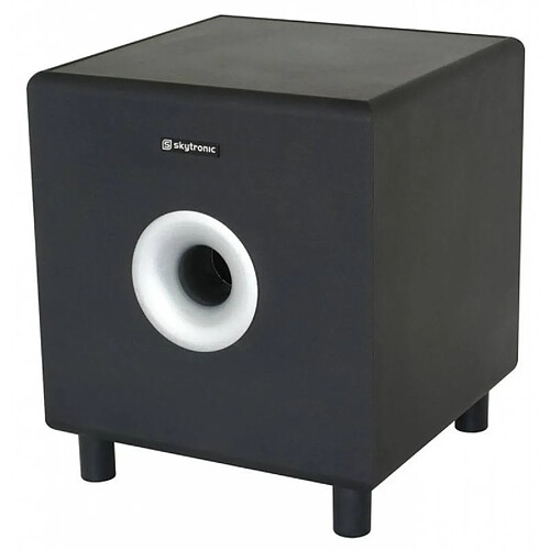 Skytronic SHFS08B Subwoofer actif 20cm (8"") 200 Watts -noir Skytronic