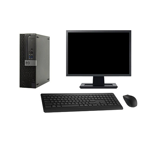 PC Dell 5040 SFF Ecran 27" Intel G4400 RAM 32Go SSD 240Go HDMI Windows 10 Wifi · Occasion